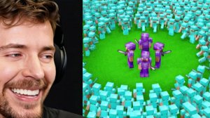 4 Pros vs 1000 Players