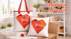 Лоскутное сердце с характером