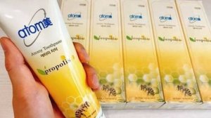 Корейская зубная паста и щётки Атоми