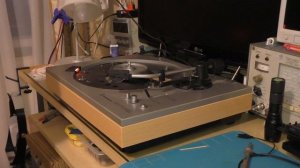 Электропроигрыватель Радиотехника ЭП 101 стерео 1985 г. Первое знакомство