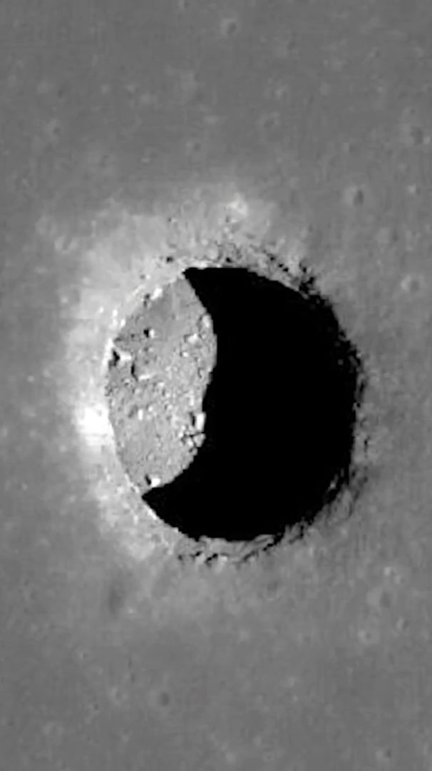 Лавовая труба на Венере Лавовая труба на Венере