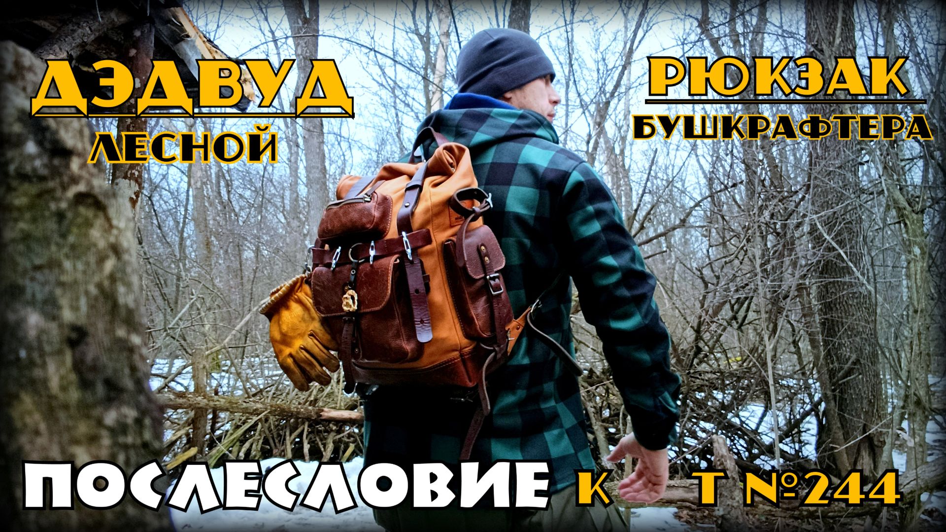 Рюкзак бушкрафтера ДЭДВУД Лесной. Послесловие к тесту №244. Выживание смотреть онлайн