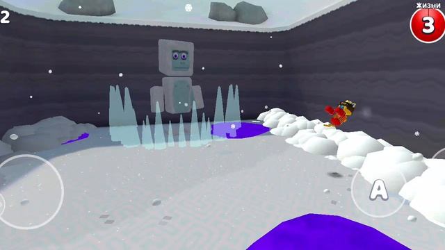 я прохожу йети в игре супер медведь