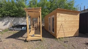 Каркасная баня | Реальный объект | Красноярск
