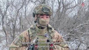 Боевая работа инженерно-саперного подразделения Новороссийских десантников