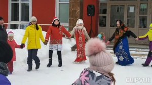 ВЫХОДИ, ЧЕСТНОЙ НАРОД, МАСЛЕНИЦА К НАМ ИДЁТ