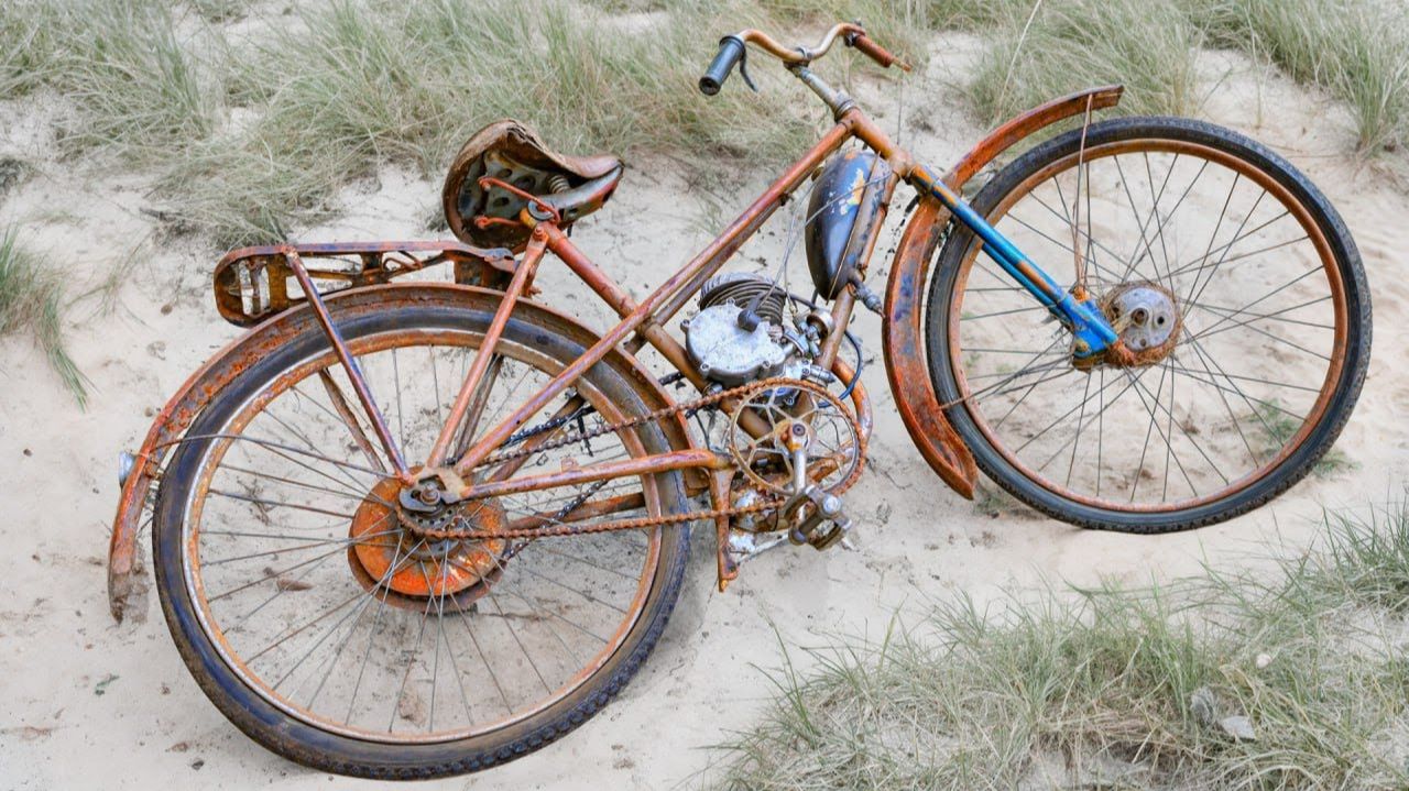 Полная реставрация и кастомизация моторизованных велосипедов