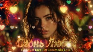 DJ GenaMedia - Огонь любви (Cover Fancy - Flames Of Love)