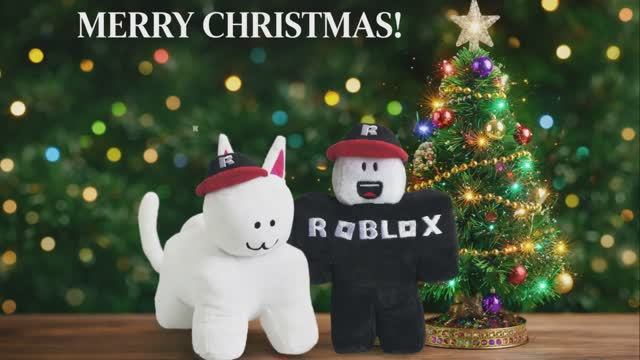 Играю с Ребятами в зимний Роблокс смотреть онлайн