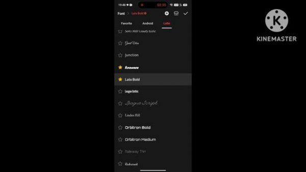 Kinemaster logo SPEEDRUN be like
