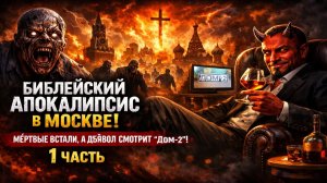 Библейский Апокалипсис в Москве: мертвые встали, а Дьявол смотрит "Дом-2" и пьёт коньяк. 1 Часть