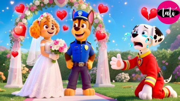 Щенячий патруль и Маршалл. Залипательное видео. Мультфильм для детей и малышей. Анимация 240