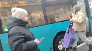 автобус ЛиАЗ 4292 борт 083114, маршрут 4