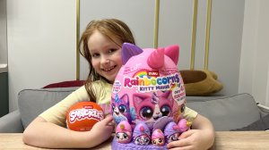 Большое яйцо ZURU rainbocorns kitty mania