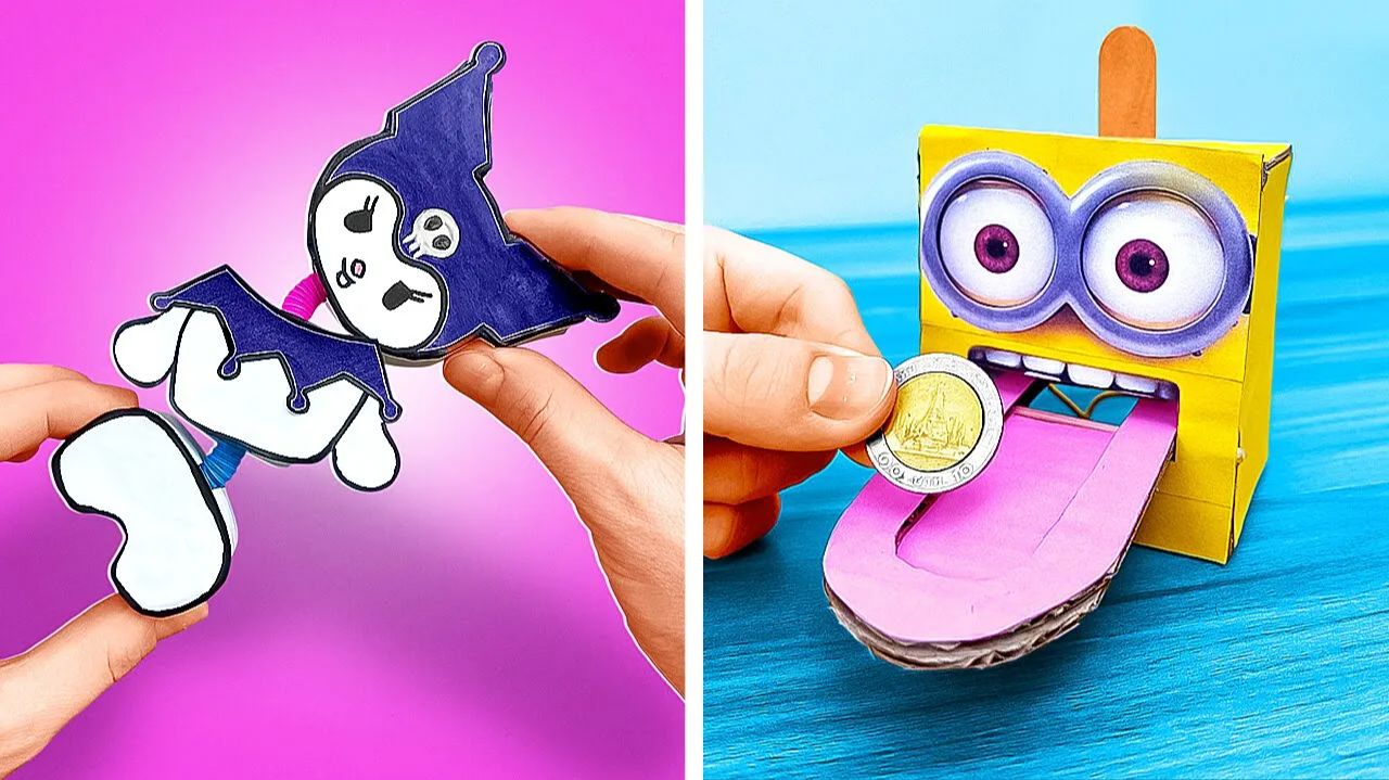 Самые простые поделки из картона, от которых дети пищат от восторга 😍