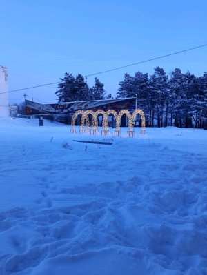 снежная зима