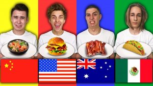 ВЛАД А4 - ПРОБУЕМ ЕДУ ВСЕГО МИРА ЧЕЛЛЕНДЖ ! А4