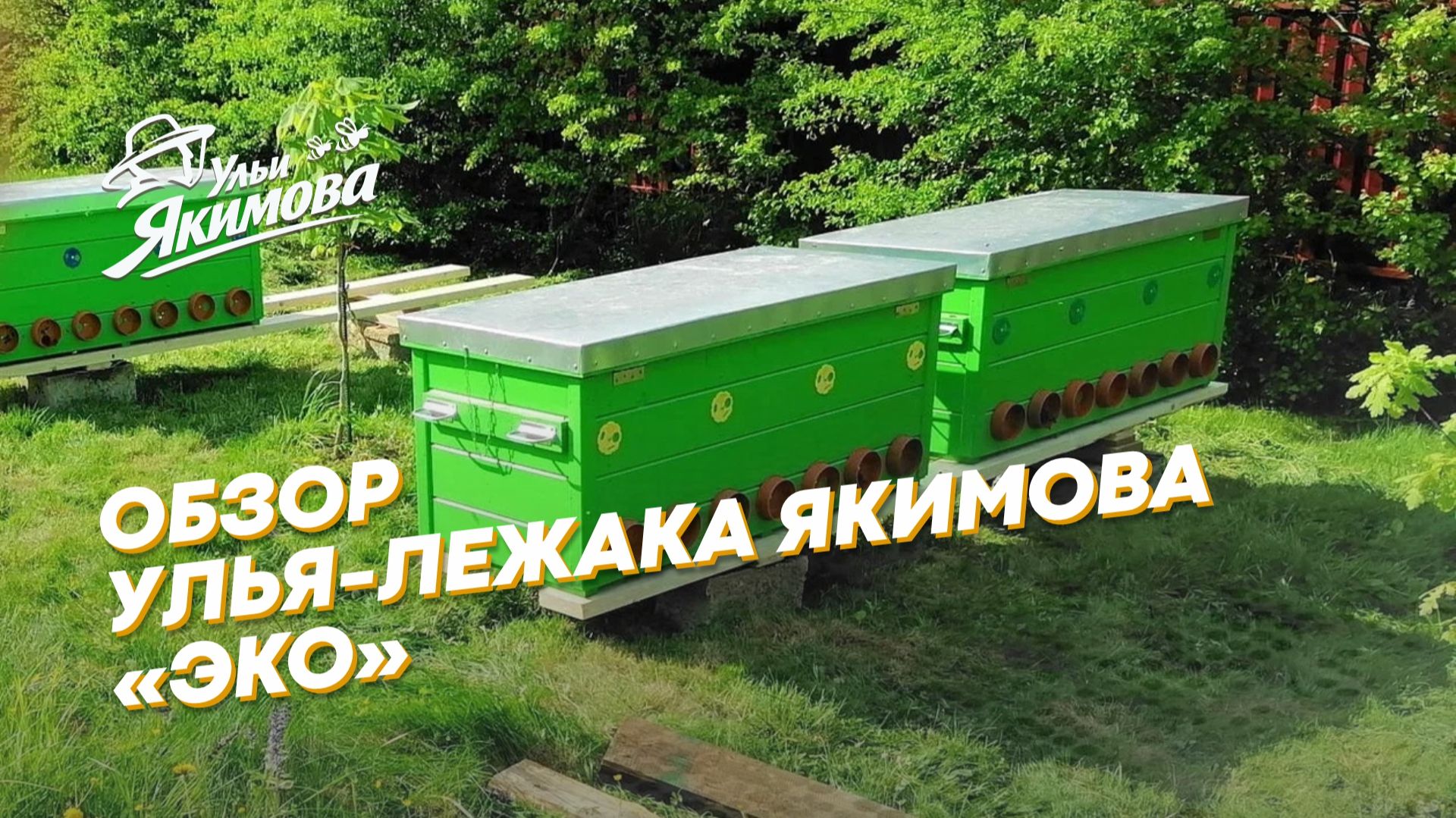 В чём секрет ульев-лежаков Якимова «ЭКО»? смотреть онлайн