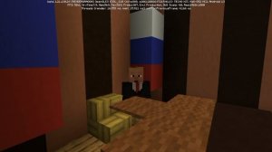 поздравление Путина в Майнкрафте
