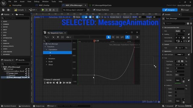 13. Animating the Message Widget смотреть онлайн