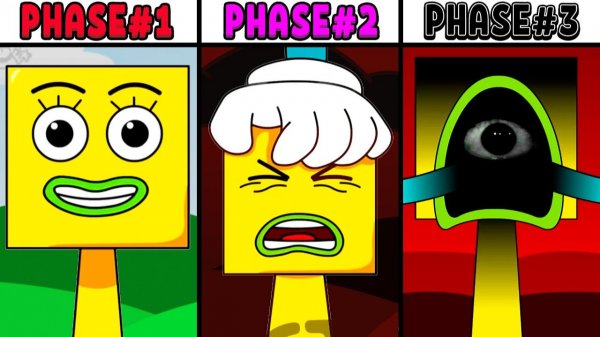 INCREDIBOX SPRUNKI: ВСЕ ФАЗЫ НОВОГО ОС SQUARE! ⬛✨ ОТ ФАЗЫ 1 ДО ФАЗЫ 3! 🚀🌀