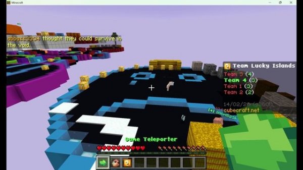 🍀сыграла в LUCKY WARS в МАЙНКРАФТ!🍀