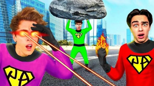 ВЛАД А4 - Получили СУПЕРСПОСОБНОСТИ на 24 Часа !