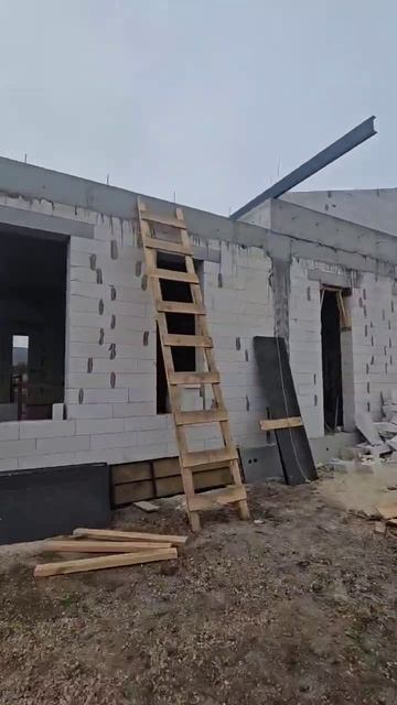 Новый дом Архстиль из газоблока