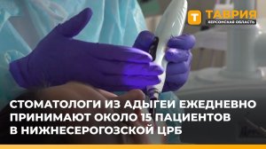 Стоматологи из Адыгеи ежедневно принимают около 15 пациентов в Нижних Серогозах