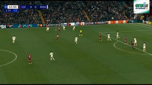 Ливерпуль-Реал Мадрид. Обзор матча лига чемпионов