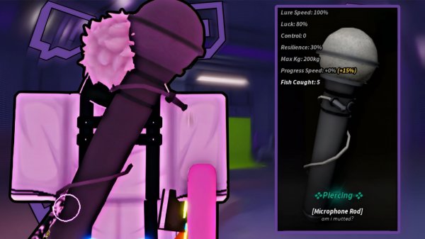 КАК ПОЛУЧИТЬ НОВУЮ *MICROPHONE ROD* В ФИШ! | FISCH ROBLOX!