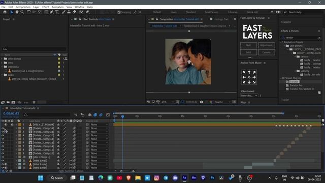 How to Make Movie edits After effects Tutorial| Full Edit | Beginner Level| смотреть онлайн