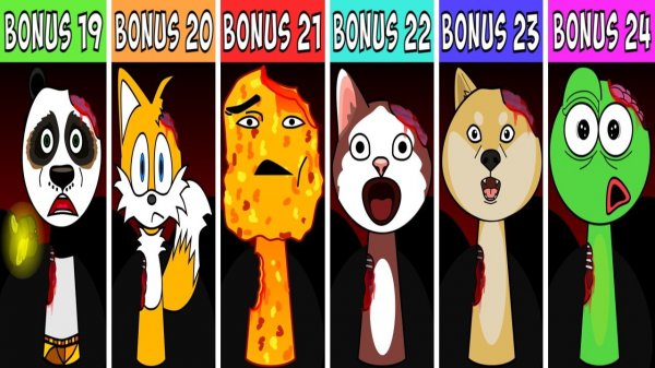 INCREDIBOX SPRUNKI: ВСЕ НОВЫЕ ОС И БОНУСЫ 🔀 ИЗ ПЕРЕМЕШАННОЙ ВЕРСИИ! 🎁🌀