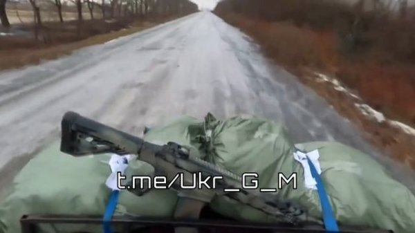 Кадры со стороны противника