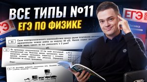 ВСЕ типы задания 11 из ЕГЭ | Физика ЕГЭ | Умскул