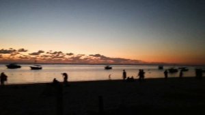 Волшебный закат над океаном