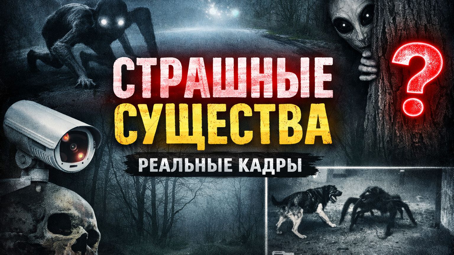 Загадочные существа снятые на камеру