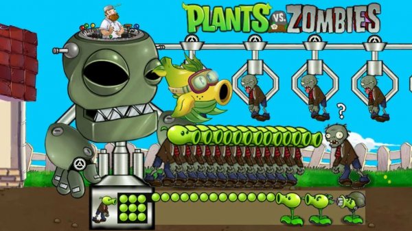Зомби против растений! Plants vs Zombies ПвЗ PvZ Растения против Зомби
