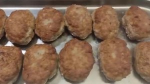 Греча с котлетой в автоклаве