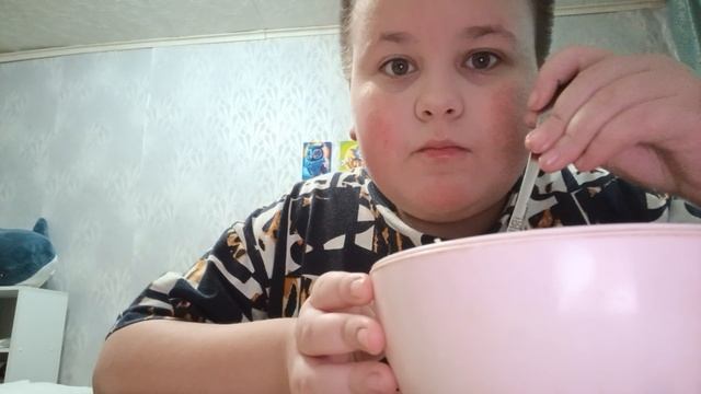 Мукбанг /02.14.2026. ОБЖОР МАКАРОНЫ С СЫРОМ КУРОЧКА И ЧАЕМБА