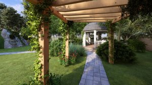 Когда каждому найдётся уголок: Сад для семьи с 5 детьми.👶