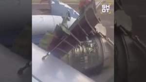 ✈️💥Двигатель самолёта взорвался прямо во время полёта над Нигерией. На борту находилось 80…🔽🔽🔽