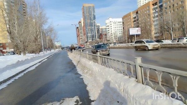 145).14.02.26.г.Моя городская жизнь 👩🏢❄️❄️❄️.прогулка по улицам.