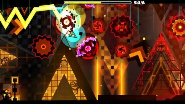 sakupen circles in Geometry Dash