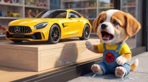 У щенка не было денег на игрушечную машинку 😭🚗 Мамина любовь превращает его мечты в реальность 🐶