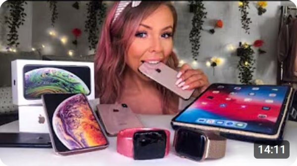 ASMR Съедобные продукты Apple Mac (подделка) iPhone X, iPad, Apple Watch Мукбанг Шоу еды Розыгрыш