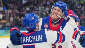 Олимпиада. Хоккей. США - Дания 14.02.2026