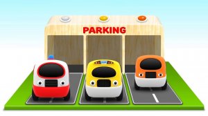 Изучение цветов с помощью уличных машинок — обучающие видеоролики — игрушечные машинки для детей