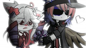 С днём святого Валентина!!!//Countryhumans//Gacha