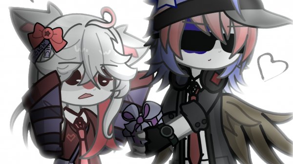 С днём святого Валентина!!!//Countryhumans//Gacha